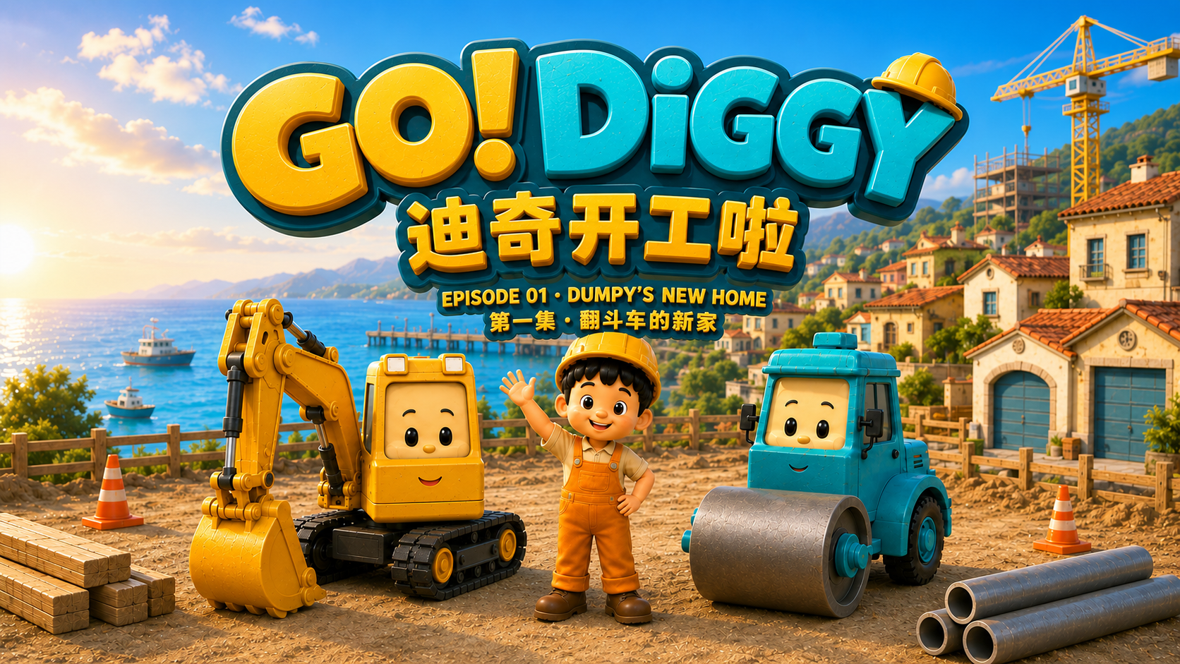 Go! Diggy Builder Town